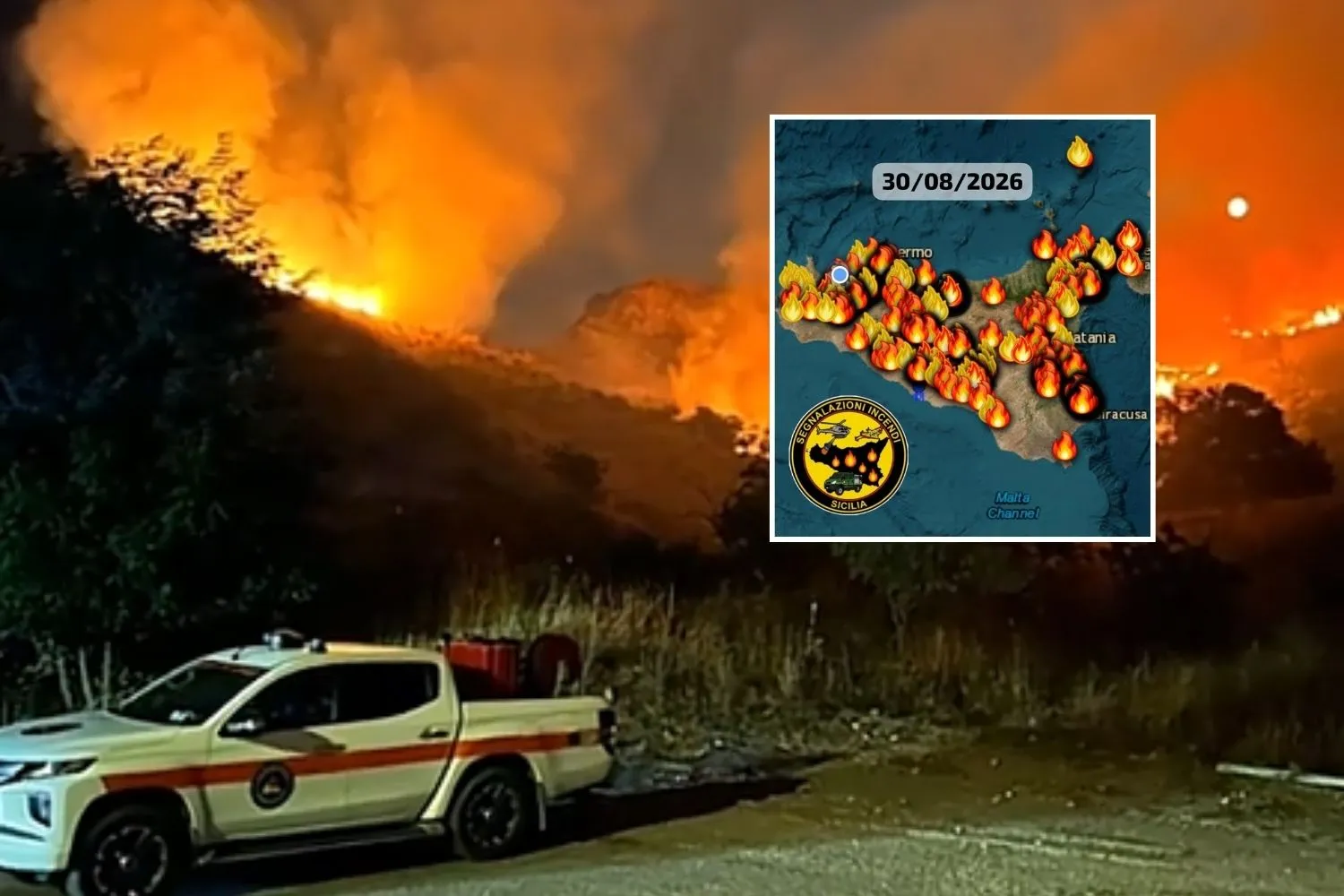 Il fuoco sta divorando la Sicilia, nessuna provincia si salva: ti racconto l’emergenza incendi (ignorata)