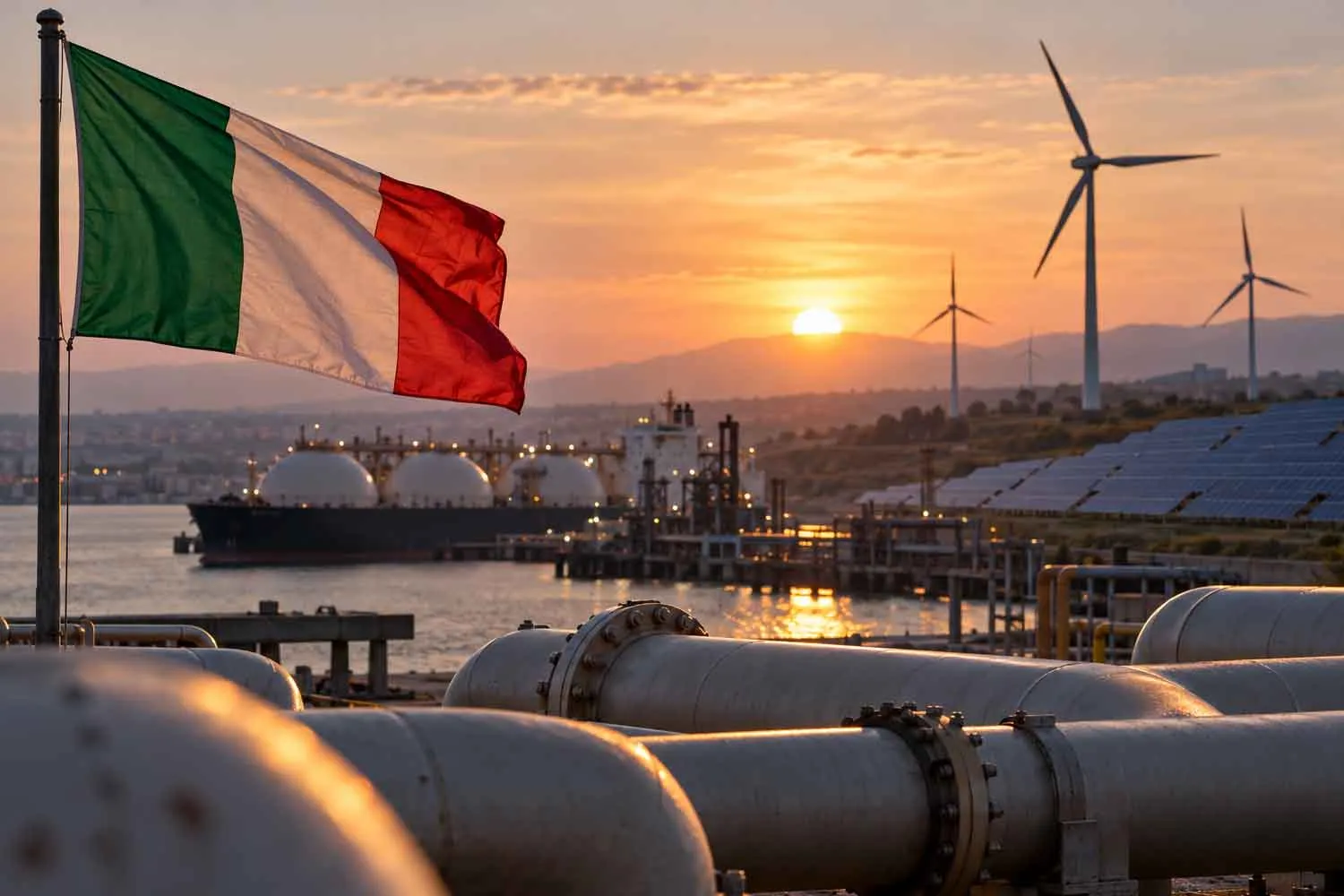 Transizione energetica: a che punto siamo? L'Italia fuori traiettoria per 34 indicatori su 56: rimaniamo dipendenti dall’estero al 74,1%
