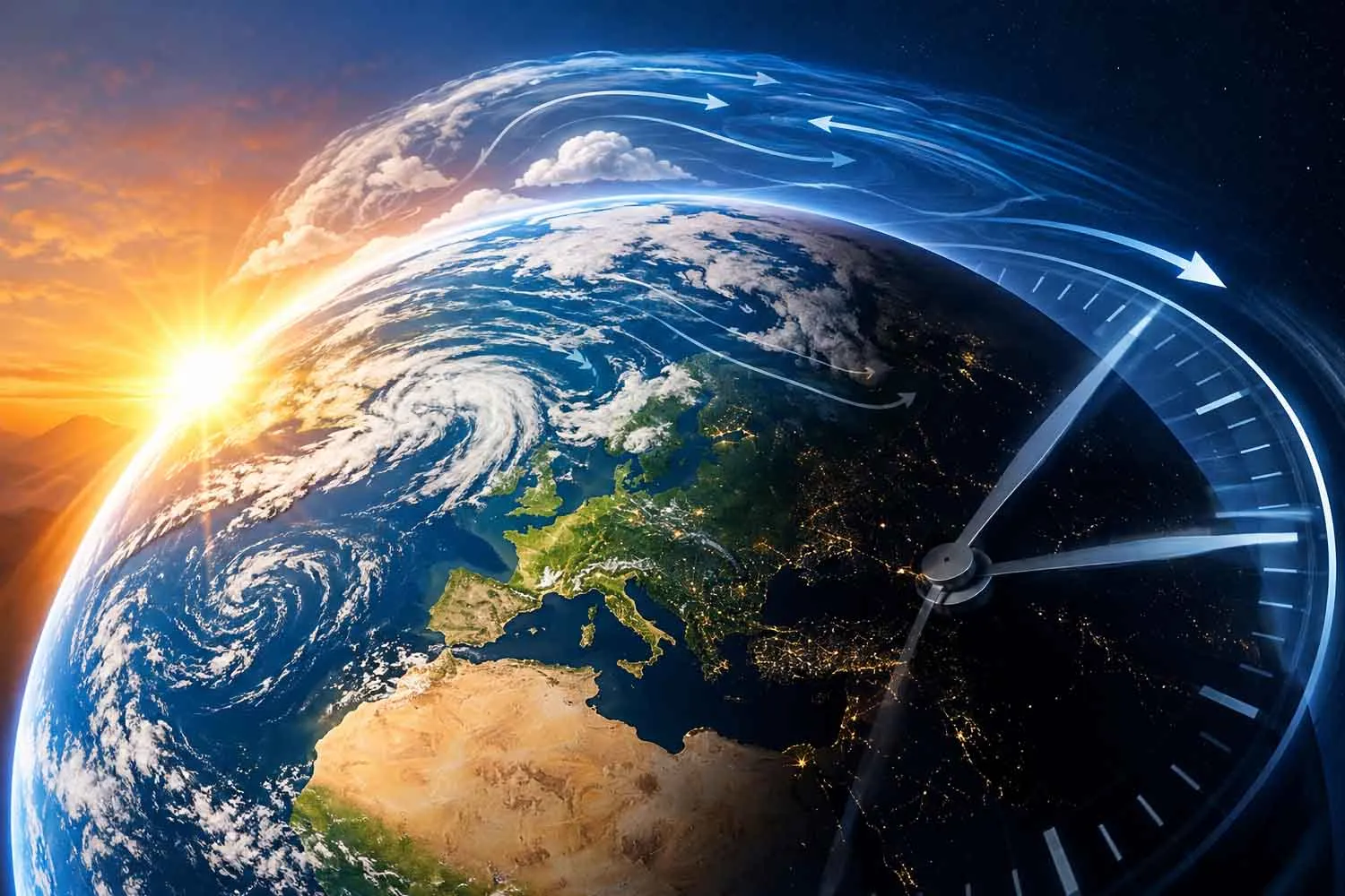 Il riscaldamento globale sta cambiando anche la rotazione della Terra (e allungando la durata delle nostre giornate)