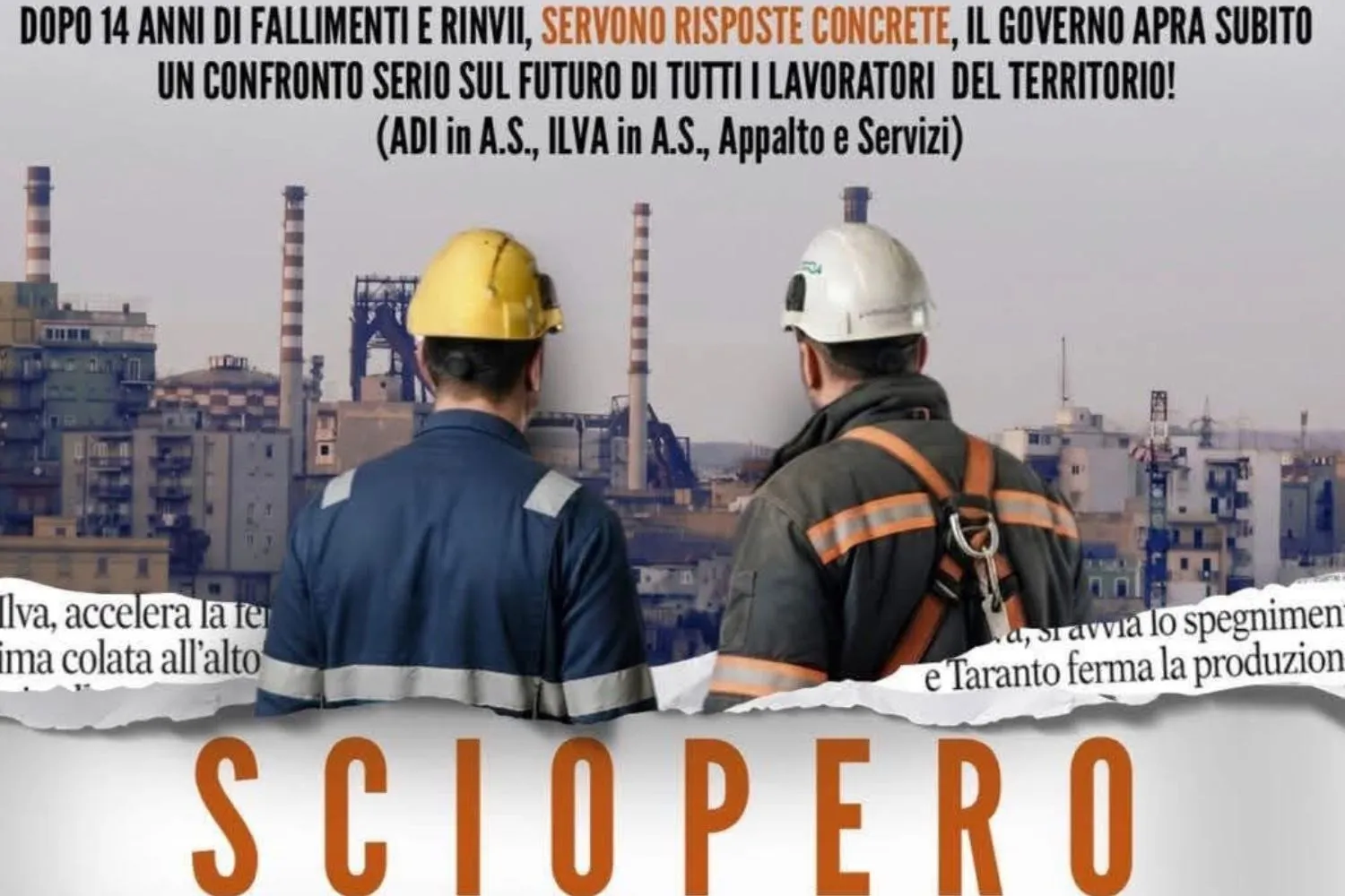 Ex Ilva, il decreto non spegne la protesta: 48 ore di sciopero mettono a rischio le forniture di carburante al Sud